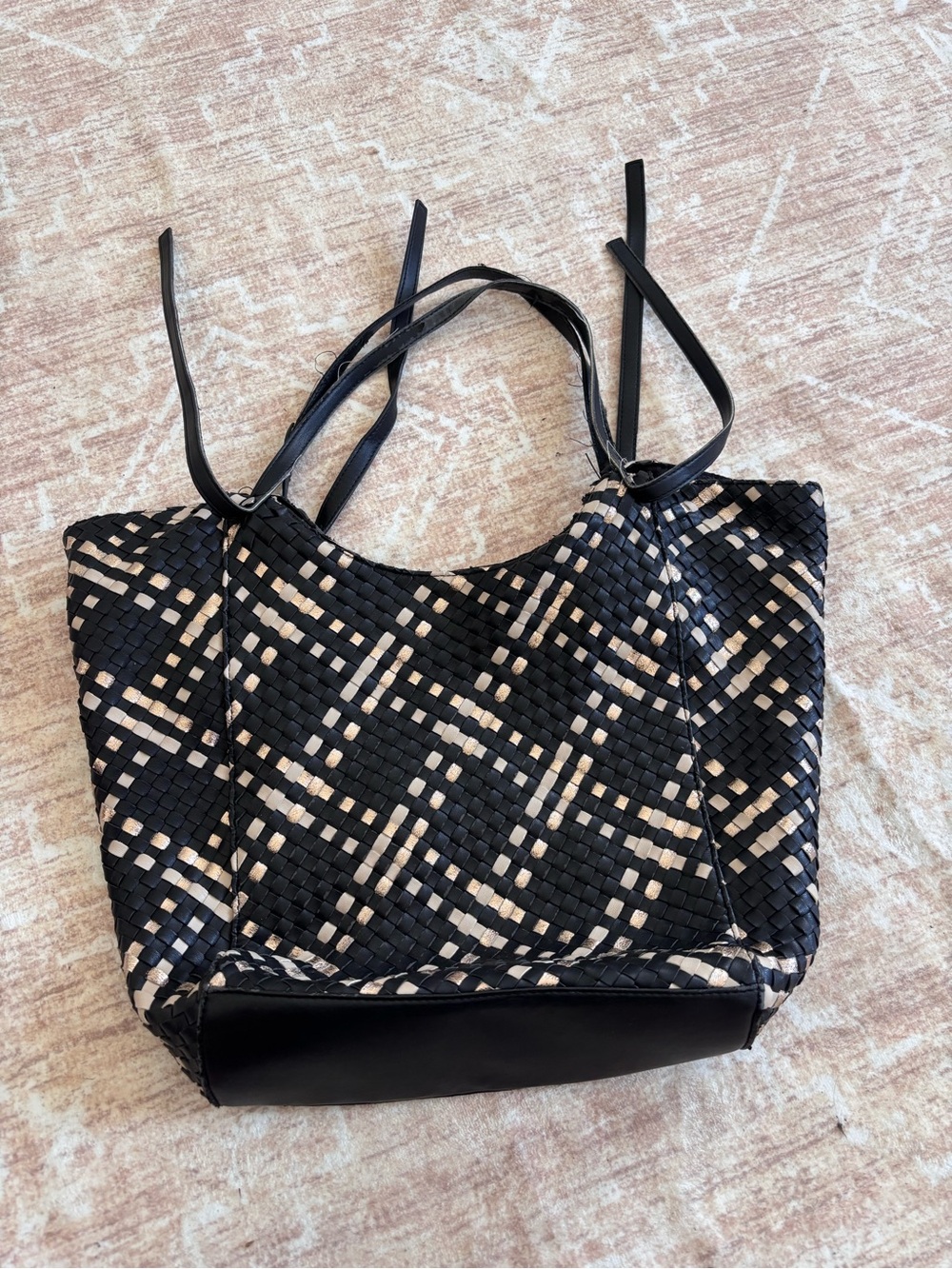 Anthropologie Cara Woven Tote Bag